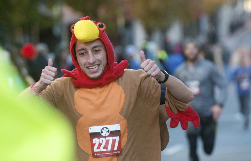 Tradition of racing, serving meals part of Thanksgiving for many